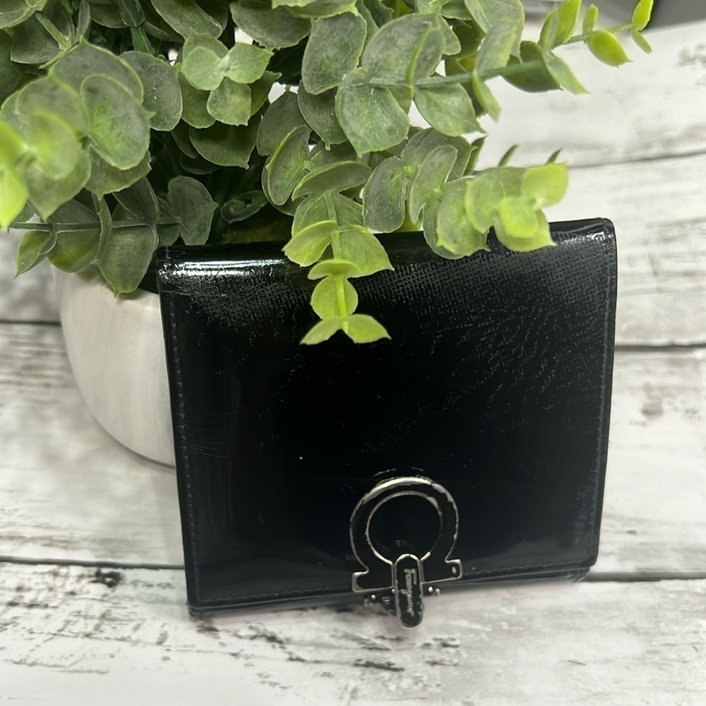 Salvatore Ferragamo Black Wallet - Picture 1 of 10